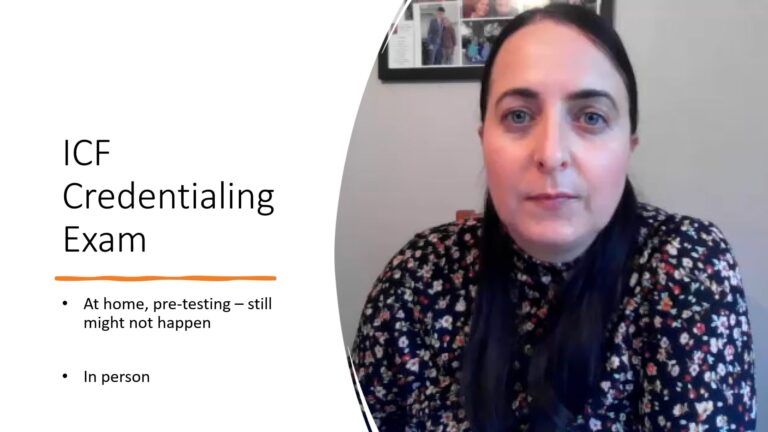 Tips for taking the ICF Credentialing Exam
