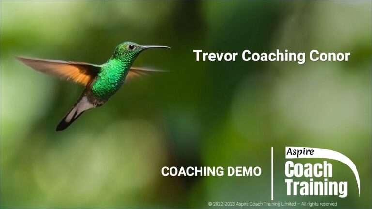 Trevor Coaching Conor