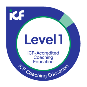 ICF Accredited Coaching Education Level 1 logo
